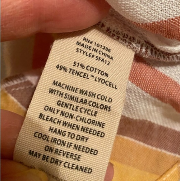 SOFT SURROUNDINGS Enyo Top in Americana Stripe - Picture 5 of 9